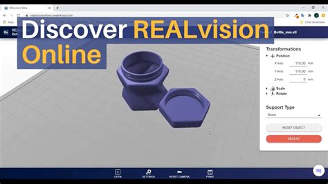 realvision 3d slicer